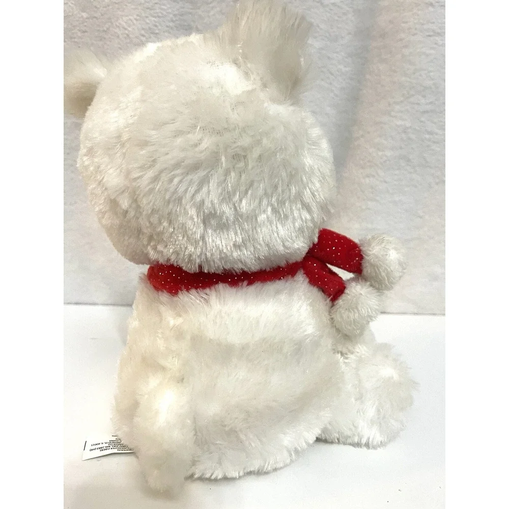 Plush animated Singing Bear holding a Penguin Singing, 